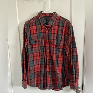 Mens button up flannel in perfect condition